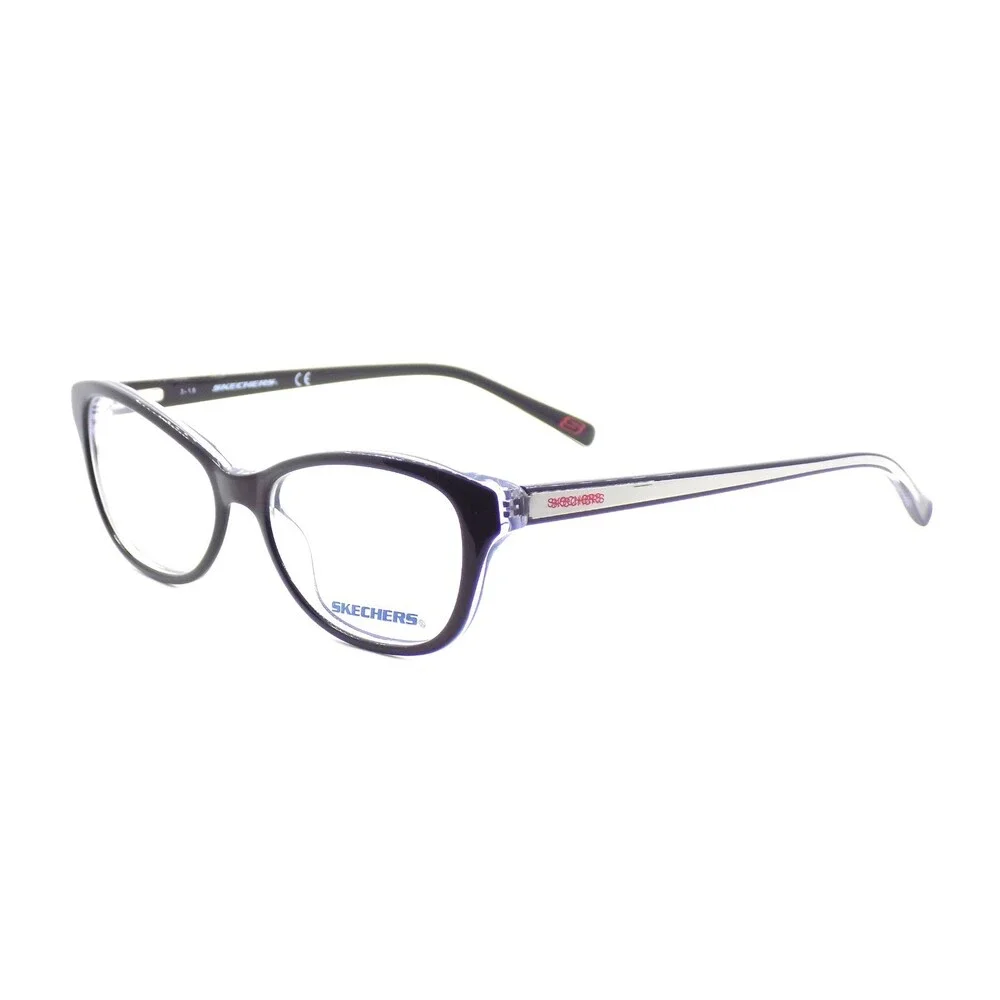 SKECHERS SE2123 003 Women's Eyeglasses Frames Cat-eye 53-15-135 Black